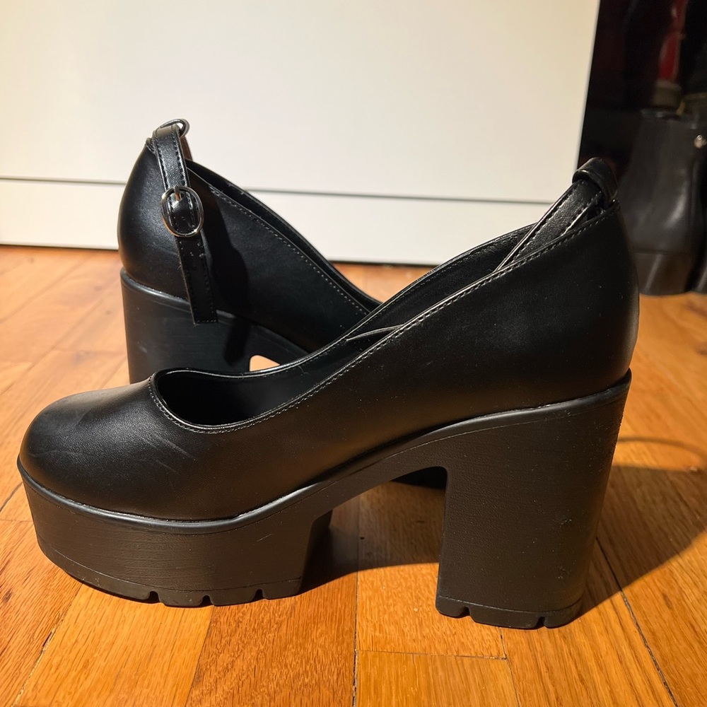 Mary Jane Platform Heels